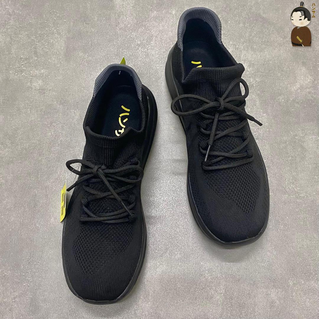 Hansamu Walk BG Unisex Shoes Full Black